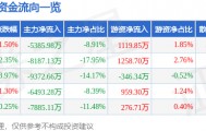 股票行情快报：潞安环能（601699）5月11日主力资金净卖出5385.98万元