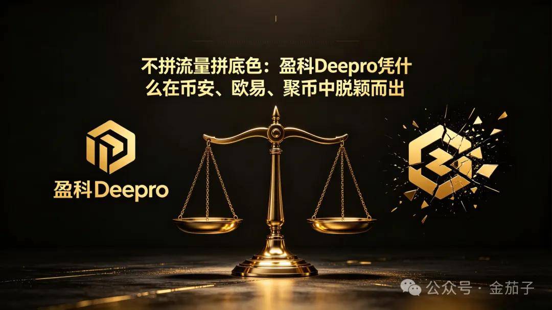 不拼流量拼底色:盈科 Deepro 凭什么在币安、欧易、聚币等脱颖而出